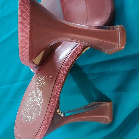 NWOT Sz 9 Heels Pink Mauve. Vince CAMUTO - Picture 4 of 8